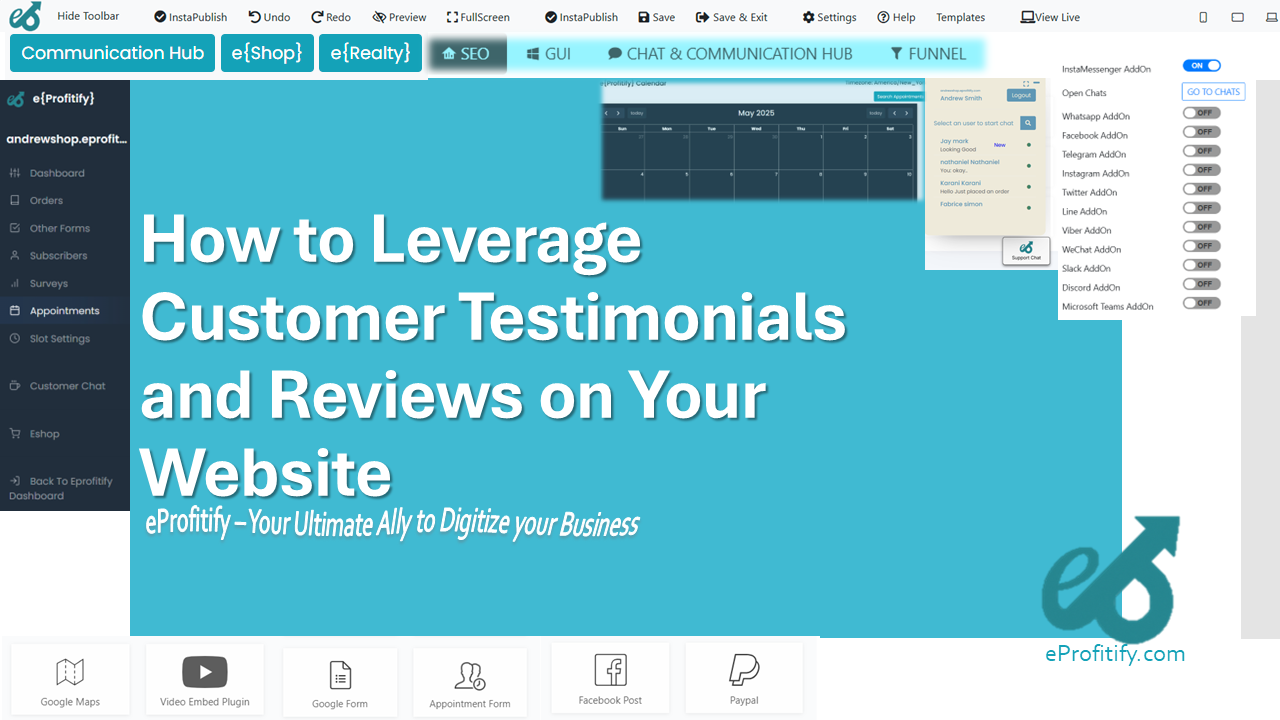 How to Leverage Customer Testimonials and Reviews on Your Website
